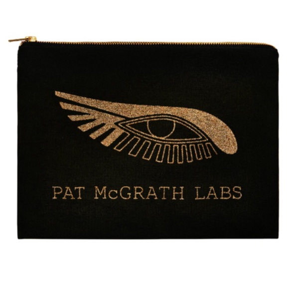 Pat McGrath Handbags - $8❤️‍🔥 LAST 1! Pat McGrath Labs USE WITHOUT CAUTION Black & Golden Bronze Pouch